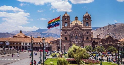 Stroll through Lima's Plaza de Armas on your Peru Tour