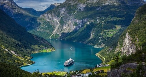 Geiranger fjord - an ideal photo opportunity for your Norway vacation.