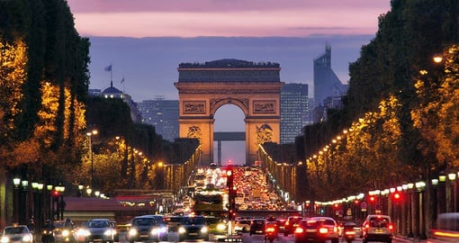 Stroll the Champs-Elysees on your France vacation