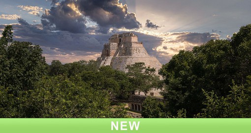 The ancient Mayan city of Uxmal