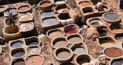 The tanneries date back at least nine centuries