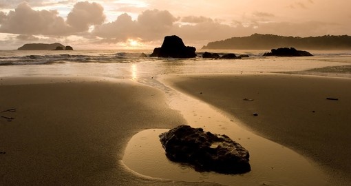 Manuel Antonio beach  – always a great time to relax and sunbath while on your Costa Rica vacation