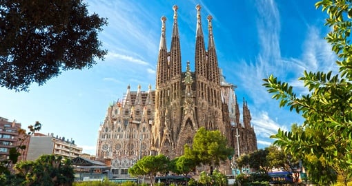 Tour the famous Sagrada Familia on your Spain Tour