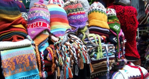 Peruvian wool souvenirs