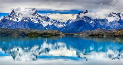 The rivers of Patagonia feed a series of crystal-clear lakes