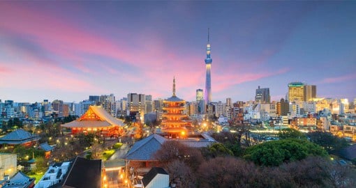 Once known as Edo, Tokyo is Japan's capital and most populous city
