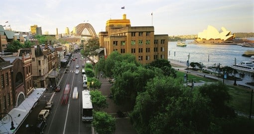 Visit the the Rocks in Sydney during your Australia vacation.