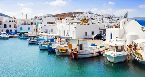 Discover Paros Port beloved island destination in Greece.