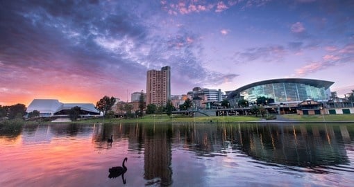 Take a walk on the side of the beautiful River Torrens in the City of Adelaide during your next Australia Tours.