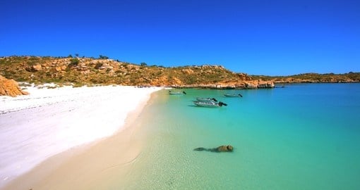 Lay on the beaches of Kimberley during your cruise in Australia