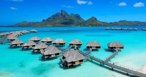 It feels like a real paradise if you stay on Overwater Bungalows during your next Bora Bora vacations.