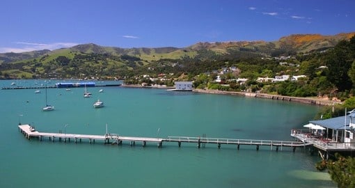 Enjoy pristine waters and local Akaroa culture on your Trips to New Zealand.