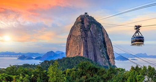 Sugarloaf Mountain in Rio de Janiero
