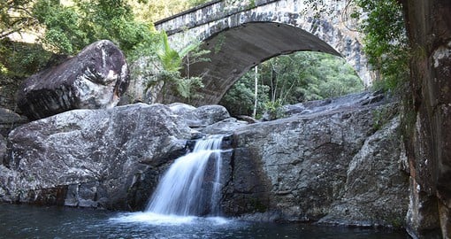 Take a dip in the crystal clear waters of Little Crystal Creek in Paluma National Park