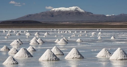 The Salar de Uyuni in Potosi is a great photo opportunity on Bolivia vacations