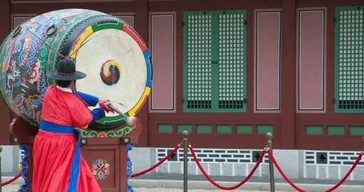 Gyeongbokgung Palace Drummer