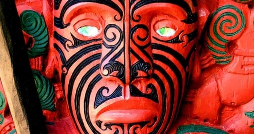 Maori Warrior Carving