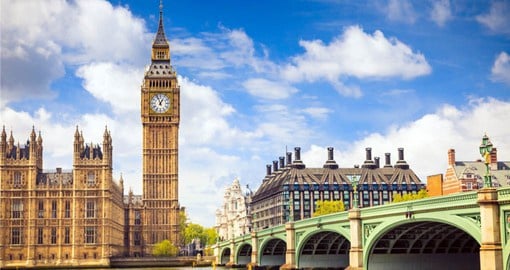 Start your London Vacation with a visit to Big Ben and the Houses of Parliment