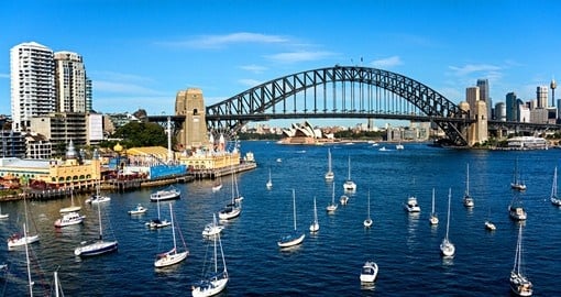 Locally know as the coat hanger the Harbour Bridge is a memorable part of your Australia vacation