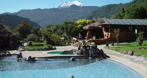 Visit Papallacta Hot Springs during your next trip to Ecuador.