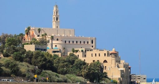 Old Jaffa as seen from Tel Aviv makes for a great photo while on your Israel vacation.