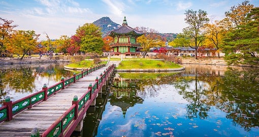 Built in 1395, Gyeongbokgung Palace was the royal palace of the Joseon dynasty