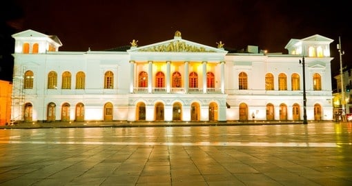Explore the Sucre Theather historic center of Quito on your next trip to Ecuador.