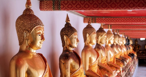 Buddha statues at Wat Pho