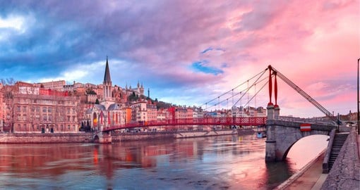 Lyon is known for its cuisine, historical and architectural landmarks