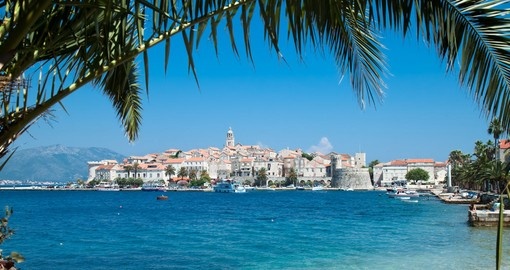 Get some adriatic sun in Korcula on your trip to Croatia