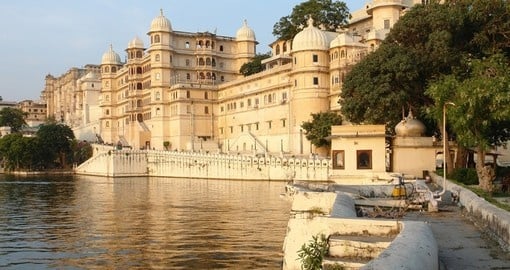 Explore the city Palace in Udaipur during your next holidays in India.