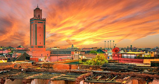 Marrakech, one of Morocco's four imperial cities