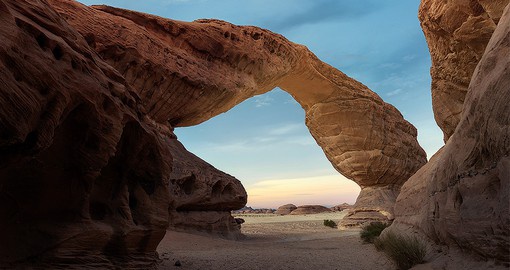 An ancient Arabic oasis, AlUla is located in Medina Province