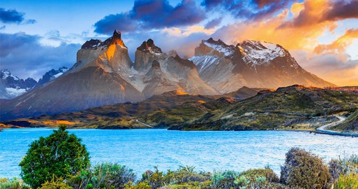 Known for its soaring mountains and bright blue icebergs, Torres del Paine National Park is the jewel of Chile's Patagonia region