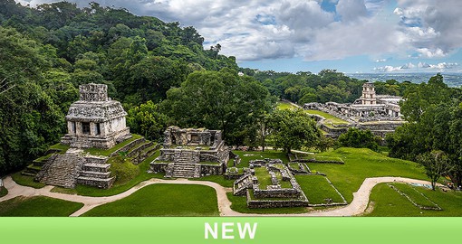 The ruins at Palenque are considered one of the finest examples of Mayan architecture