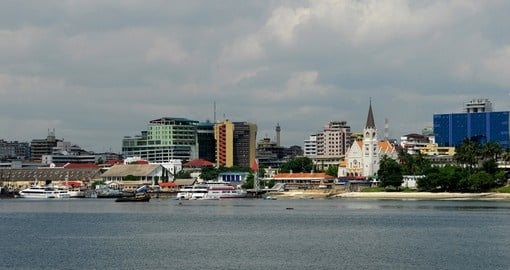 The city of Dar es Salaam is one the starting points you can begin your Tanzania safari.