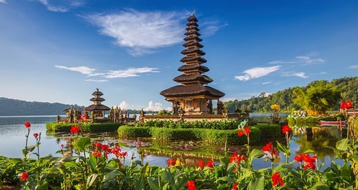 Ulun Danu is one of the more quaint Hindu temples and a must-see in Bali