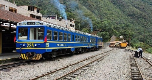 The Aguas Calientes is a popular stop on the way to Machu Picchu on your Peru tour
