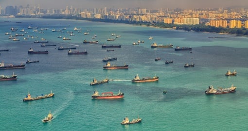 Singapore has the world's busiest port