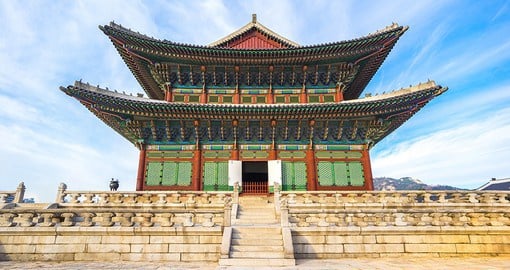 Gyeongbokgung Palace is always a popular inclusion when booking Korean vacations.