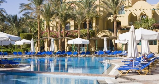 There are many luxury hotels in Hurghada to choose from for you Egypt vacation.