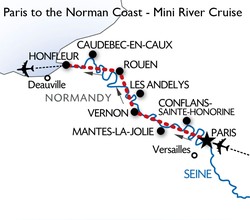 Paris to the Norman Coast. Mini River Cruise