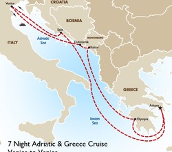 7 Night Adriatic & Greece Cruise: Venice to Venice