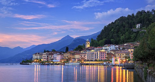 Walk through the historical and upscale town of Bellagio for food, culture, and sensational sights