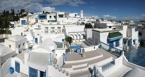 Sidi Bou Said reflects the influences of Spanish Muslims of the 16th century