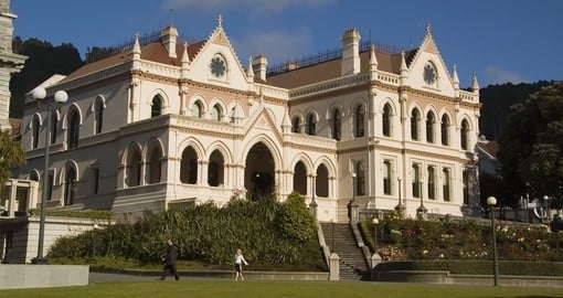 Parliament library of Wellington