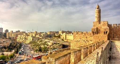 Davids Tower Citadel the Old City of Jerusalem