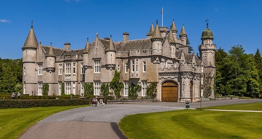 Step into the life of a royal while walking the grounds of Balmoral Castle
