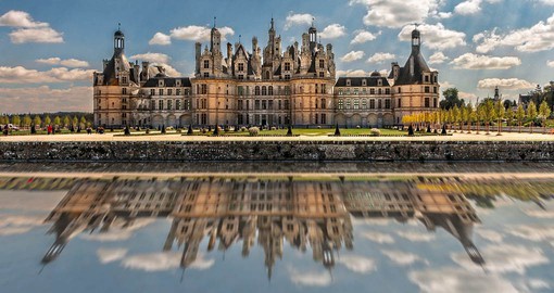 Tour the magnificent medieval structure of the Chateau Chambord