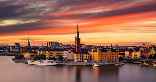 The compact island of Gamla Stan houses Stockholm's old town